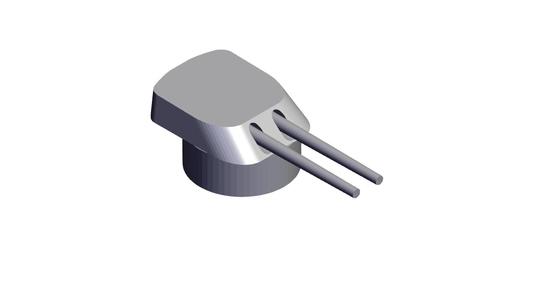 1/100 Scale 14 inch 45 Cal Two Gun Turret.stl