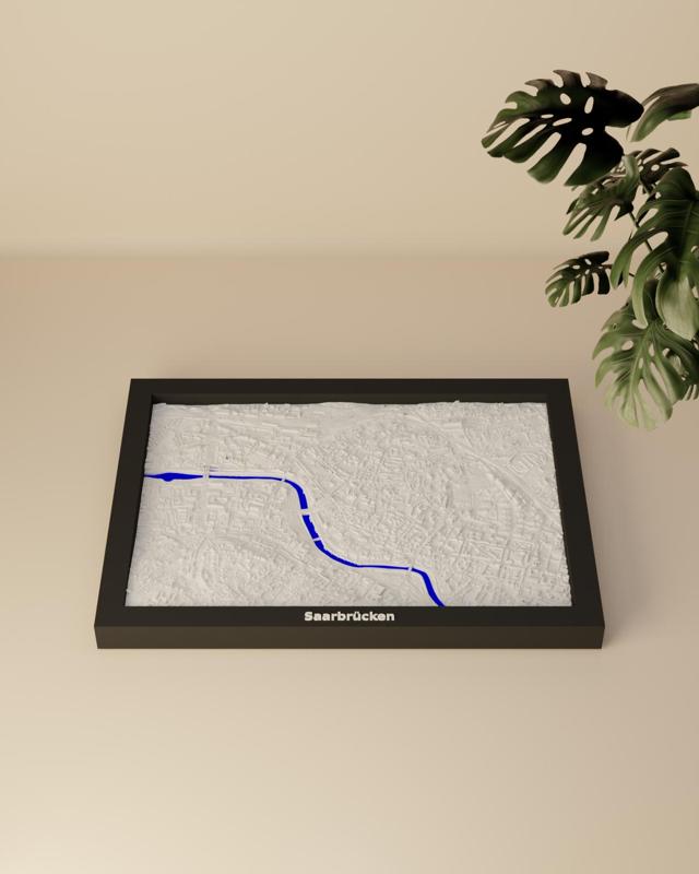 Saarbrücken - 3D Miniature