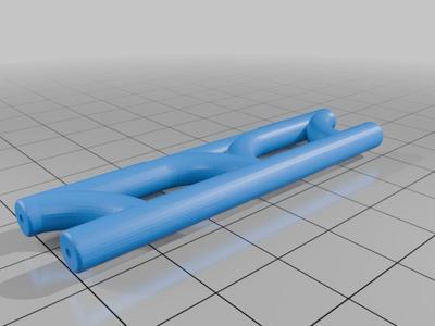 Tailgate "hinge" for INJORA IR-60 body