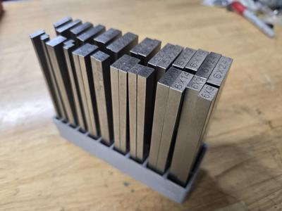 Gridfinity metric parallel organizer