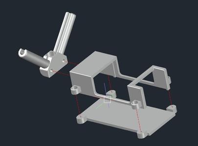 FrSky Archer SR10+ Receiver Tray