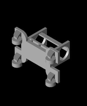 1/72 Scale B61 Bomb Cart.stl