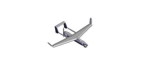 1/24 Scale RQ-21A Blackjack UAV.stl