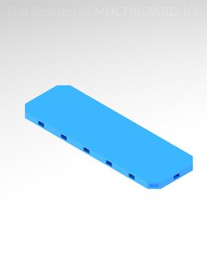 6x2 - Plain Plate