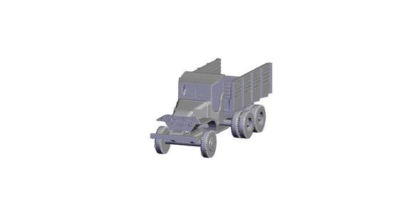 1/87 Scale CCKW 2_5 ton Truck with top.stl