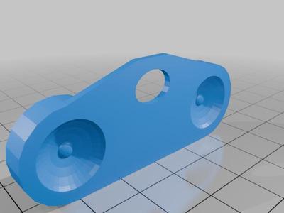 The KeyWing Key with keychain ring attachment