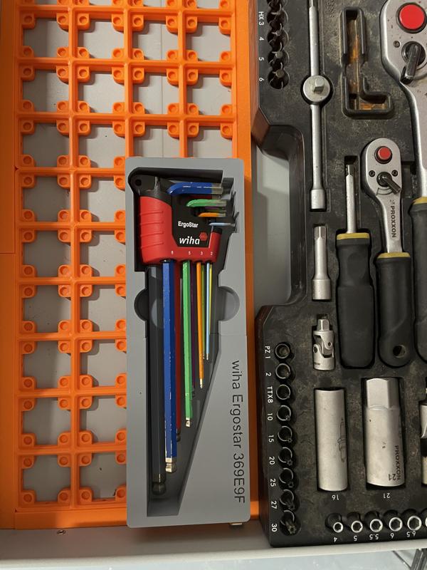 Gridfinity wiha Ergostar 369E9F Inbus