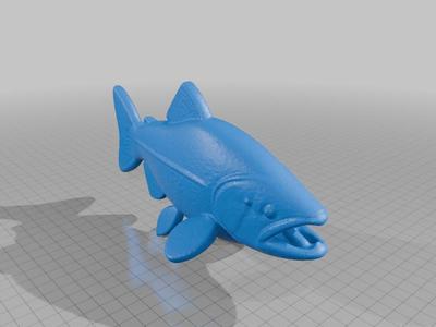 3D Trout/Salmon