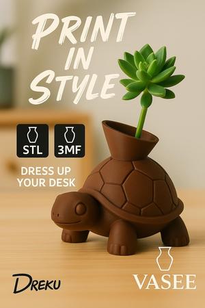 Ceramic Turtle Planter – Adorable Design