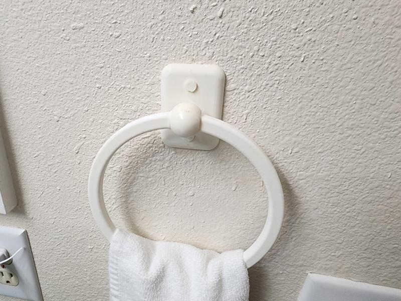 Square hand towel Holder