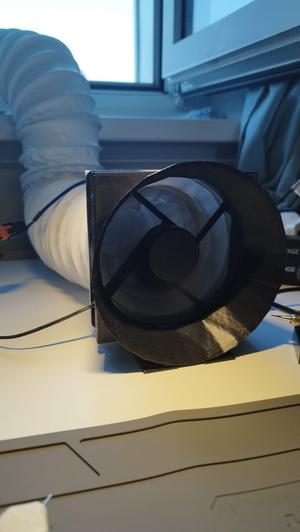 Desktop Soldering Fume extractor for "Universal 120mm Fan Exhaust System for Enclosures"