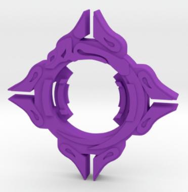 BEYBLADE VULPES | COMPLETE | BAKUTEN SERIES