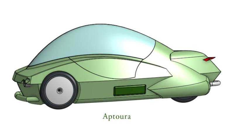 Aptoura 3 wheel car
