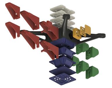 Mod pack for Titan Quark (frame, tail, cam, lid, etc.)