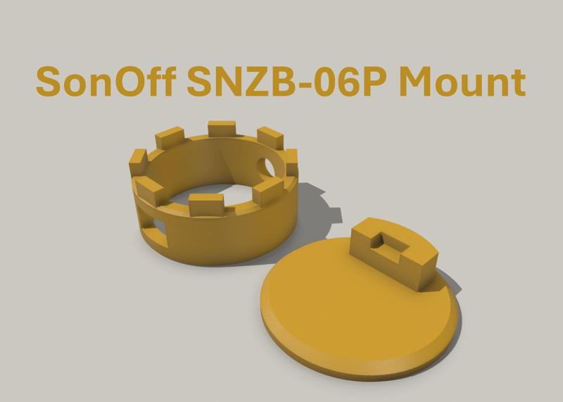Sonoff SNZB-06P 90-Degree Mount