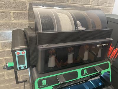 AMS SIDE Drying Chock for Polymaker Dryer / Support LATÉRAL à l'AMS pour le Séchoir Polymaker