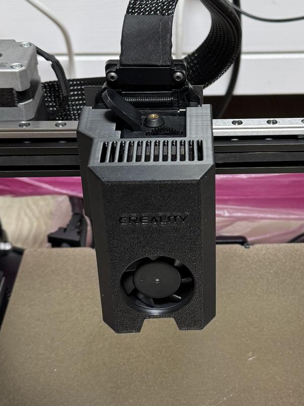 Ender 3 V3 SE - Dual 4010 Parts Fan+4010 Hotend Fan cover