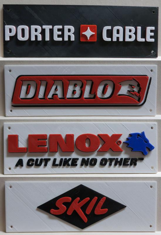 Tool Logos #2 (Porter Cable, Skil, Diablo and Lenox)