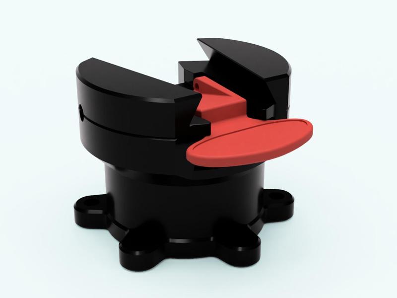 Asetek Quick Release 70mm Wheel side