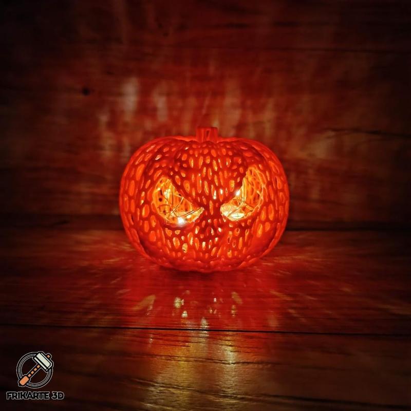 Voronoi Halloween Pumpkin | Jack Skellington Style with a Twist