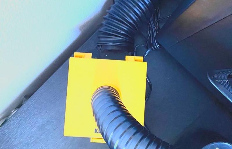 Hose outlet for Kotto fume extractor (61mm ID)