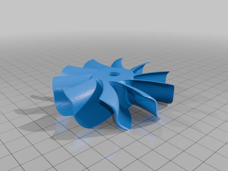 an extractor fan blade using a standard box fan motor