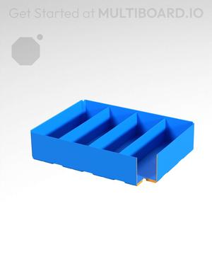 4x3x1 - Divided Bin - Multibin Insert