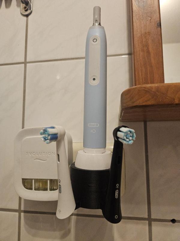 Oral-B Ladehalter Charger Holder EU Plug Schuko mit Bürstenhalter