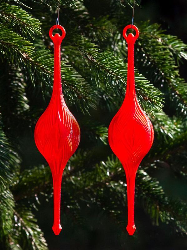 Diamond Christmas Stretch Ornament 2024