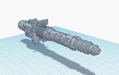 Imperial Knight equivalent volcano laser cannon