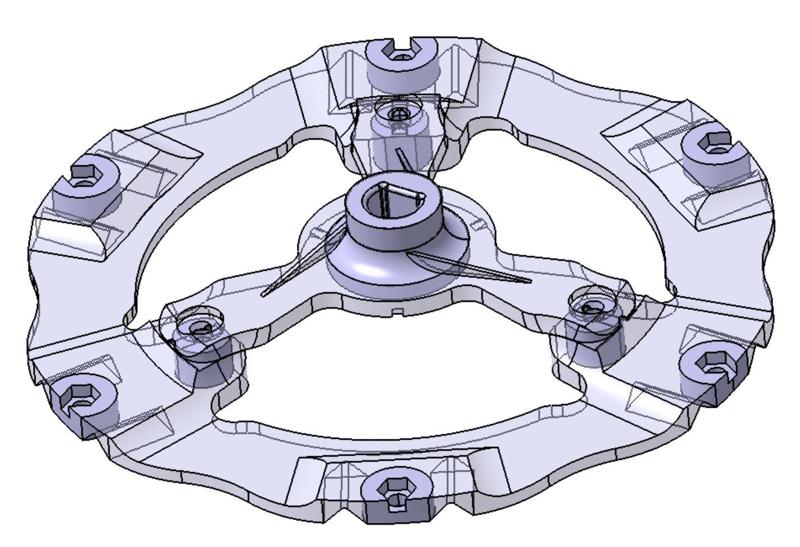 Cutting rotor 6 blades NAC RLM1800G2-T
