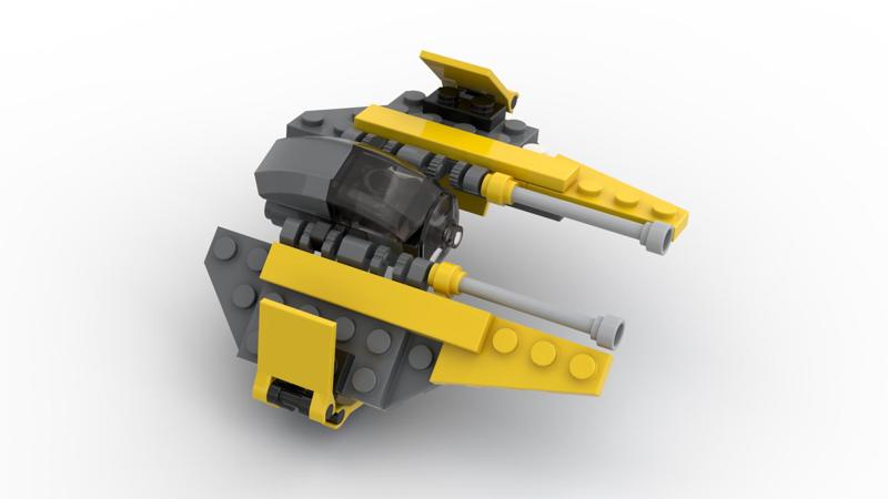 Brick Jedi Starfighter - Mini polybag