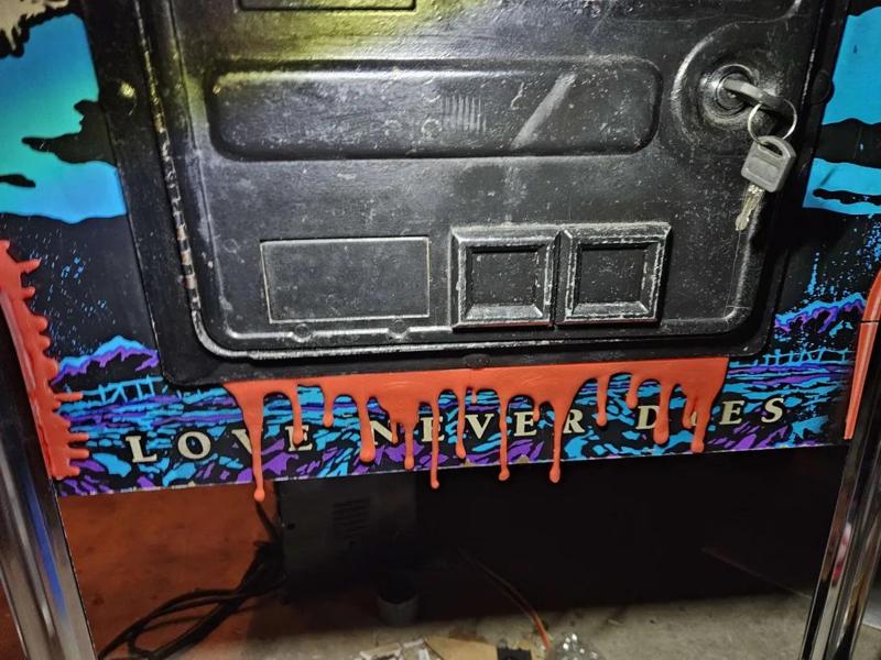 WPC Coin door blood dripping 