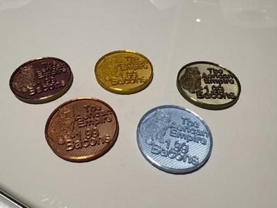 Aerican Empire Micronation Bacon Coin