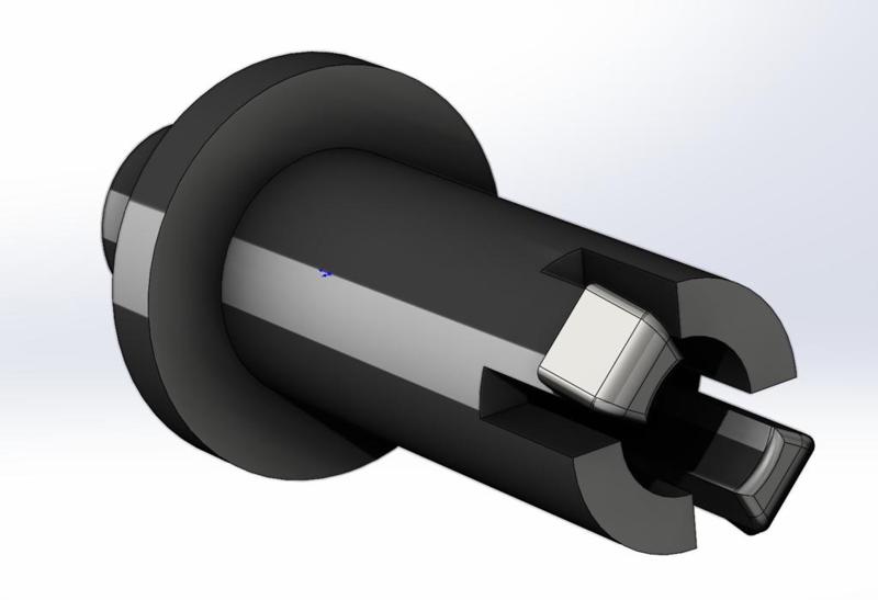 Corsair Crystal 570x panel standoff (pin)