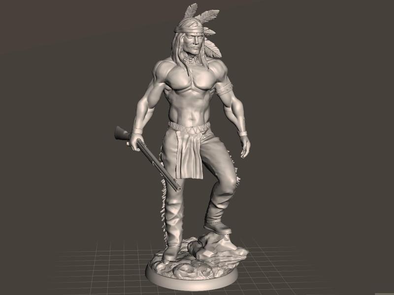 Elite Native American Warrior