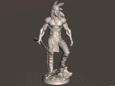 Elite Native American Warrior