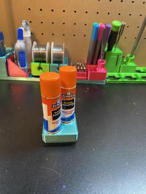 Gridfinity glue stick holder