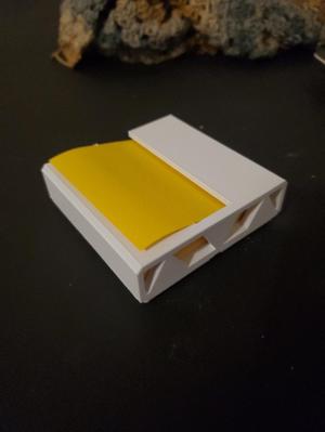 Gridfinity 2x2 Pop-Up Post-it Holder