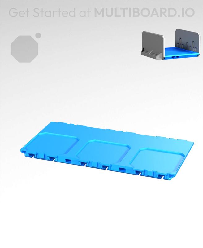 3x1.5-Deep - Internal Grid - Multibin Drawer Base
