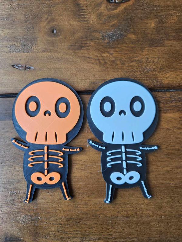 Little Cute Chubby Skeleton Decor