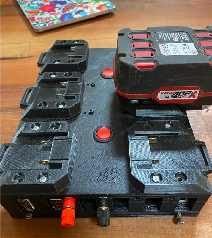 Power bank, from parkside battttery to 12V