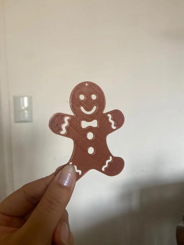 Gingerbread ornament / Decoração de Natal