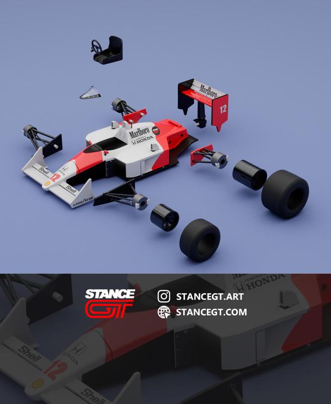 McLaren MP4 | ORIGINALS | Model kit car