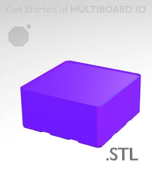 3x3x1·5 - Multibin Insert - STL Remixing File