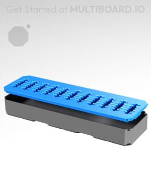 3x1 - USB-SD Holder - Multibin Top