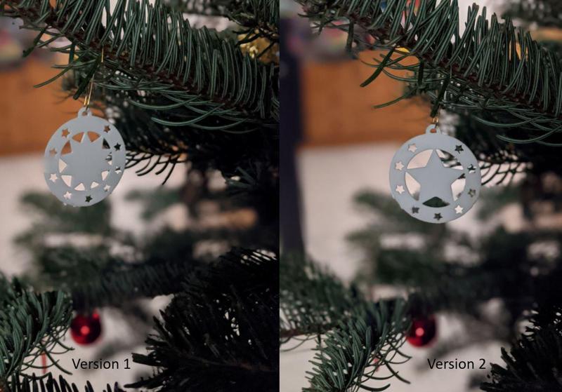 Christmas tree ball (stars)