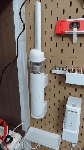 Quick-Release Xiaomi Handheld Vacuum Cleaner 9mm Pegboard Quick-Release Storage Bracket Supports Charging