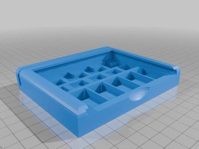 Catan Player Tray for Big Cities