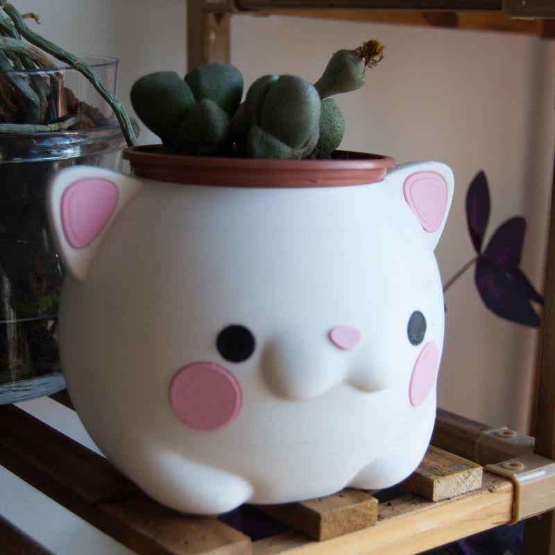 Cute Cat planter pot